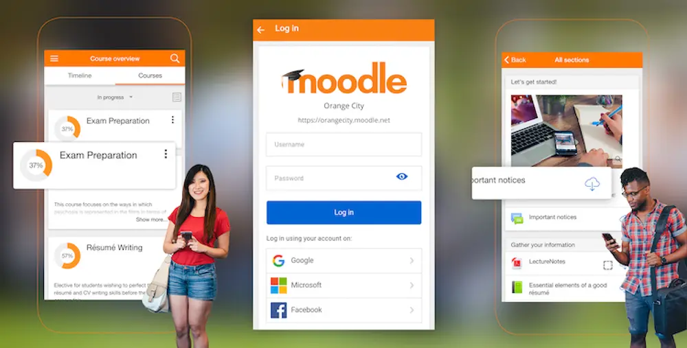 Moodle™ Screenshot