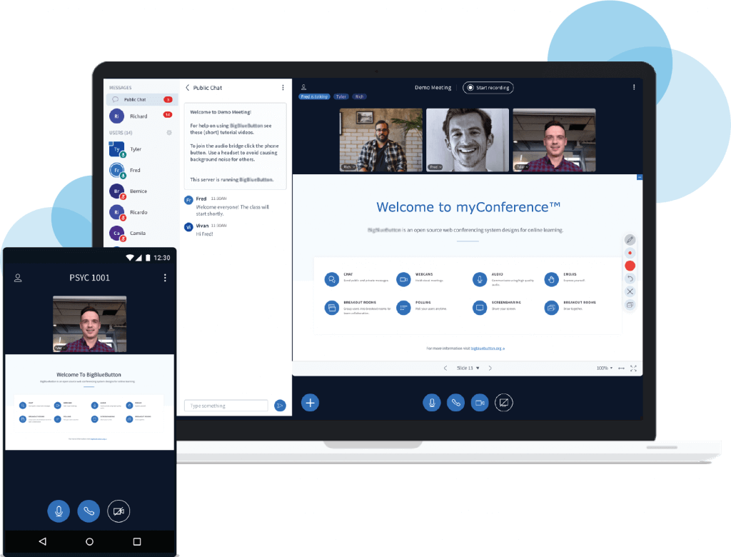 BigBlueButton Screenshot